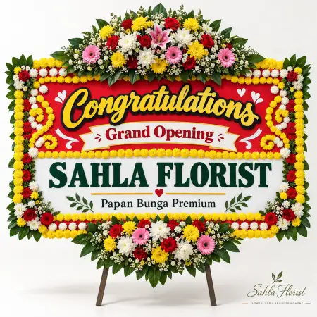 Papan Bunga Ucapan Selamat Prambanan Ballroom