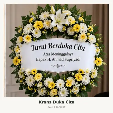 Krans Bunga Duka Prambanan Ballroom